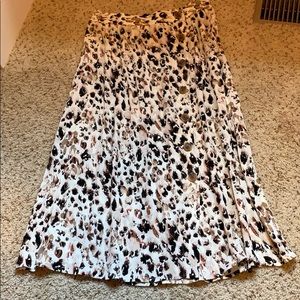 Mid calf skirt